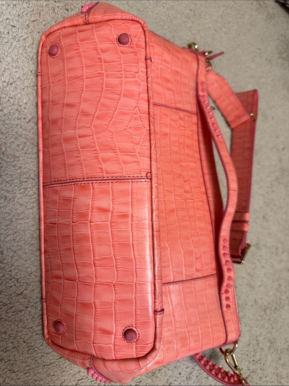 Cole Haan Pink Bag with Spikes - Picture 8 of 10